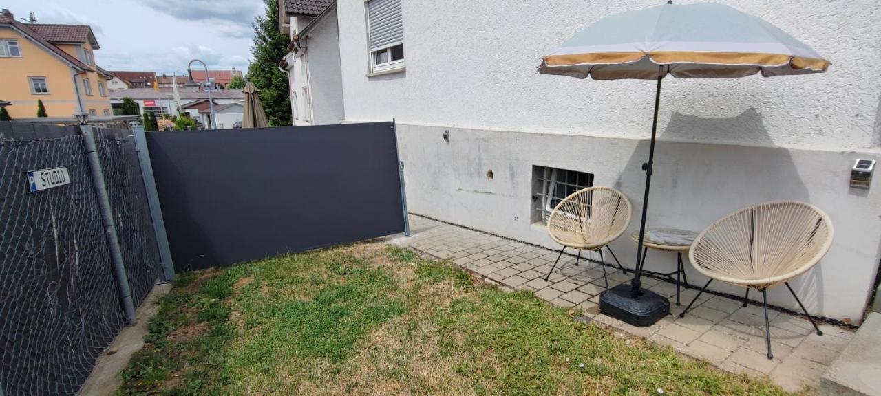 Studio Ferienwohnung Untergeschoss Ostrach Luaran gambar